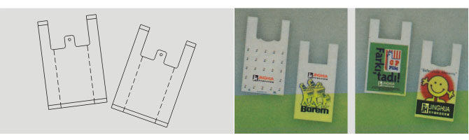 GHDFHQ-400*2/450*2全自動(dòng)中速制袋機(jī)樣品